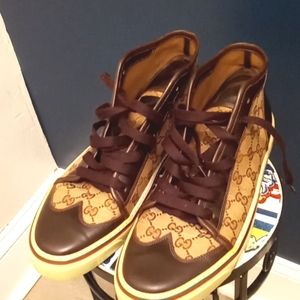Men Original Gucci High Top Size 9